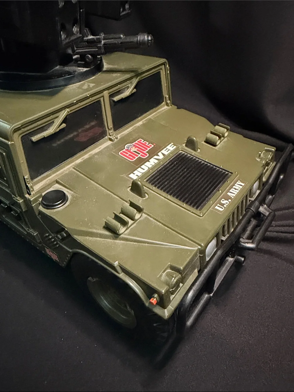 Vintage GI Joe 2001 Motorized US Army Motorized Humvee w/Sounds & Movement Toy